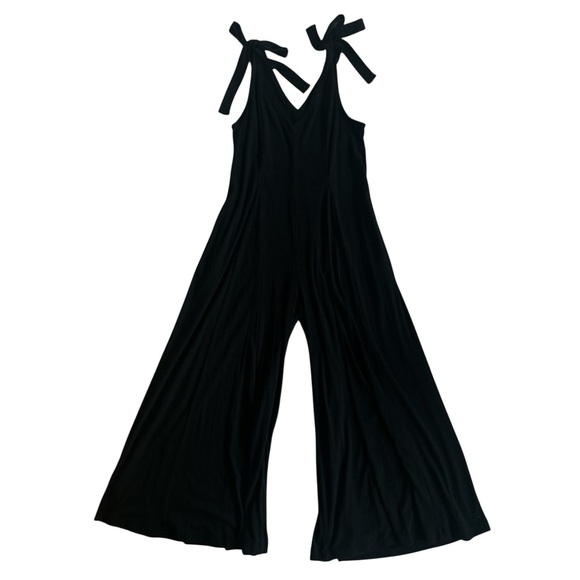 Free People Beach Alice Jumpsuit in Charcoal Gray Size Small Boho Lagenlook - Picture 3 of 7